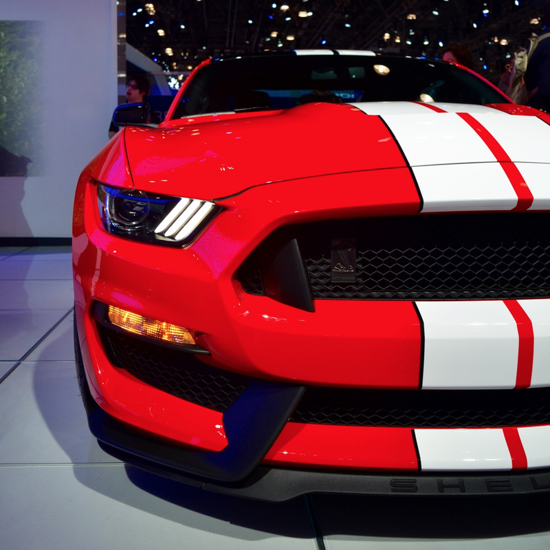 There were 32 Million people surrounding the GT350, so this is the best photo I could get.